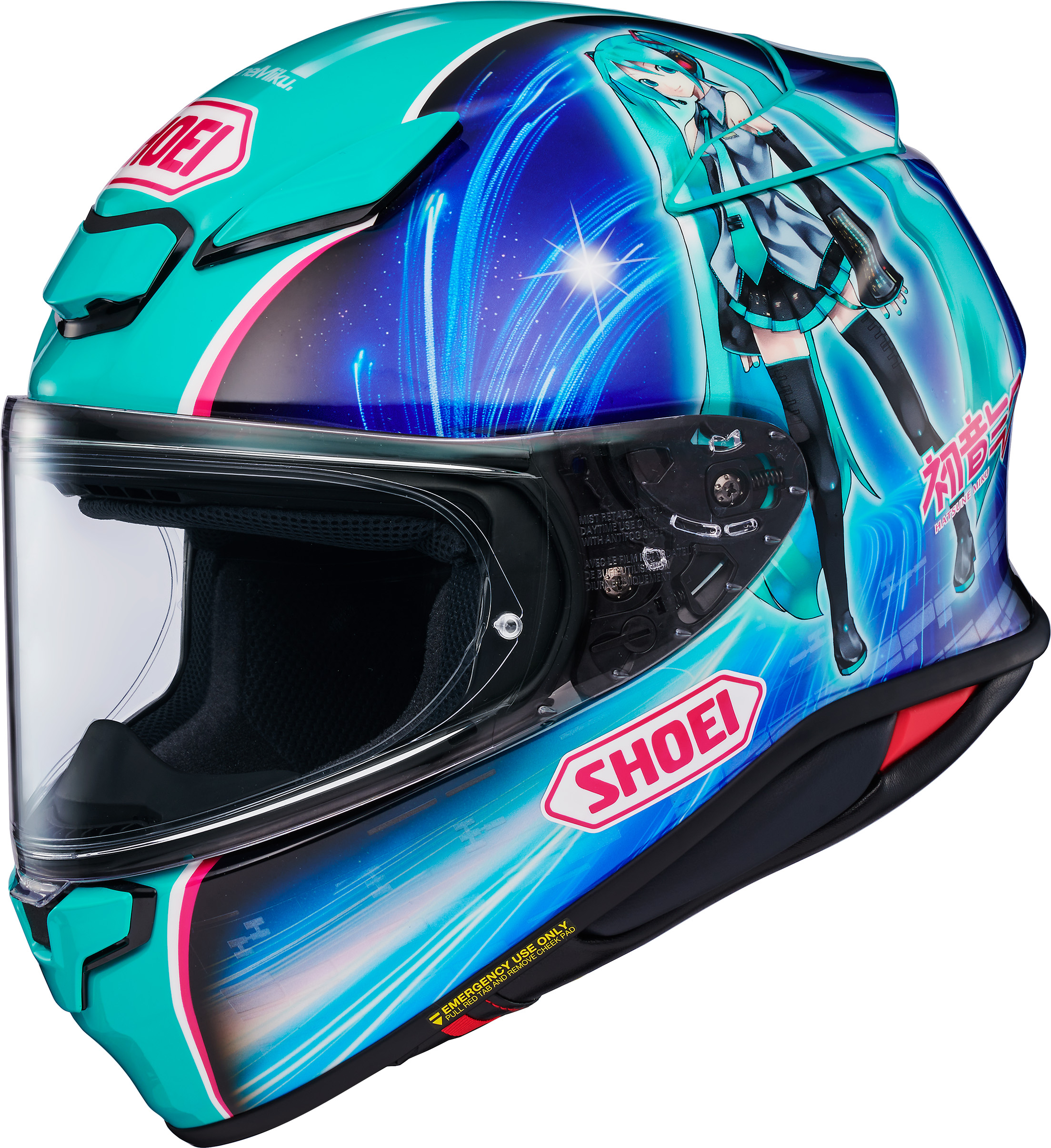 Shoei RF-1400 Hatsune Miku Helmet