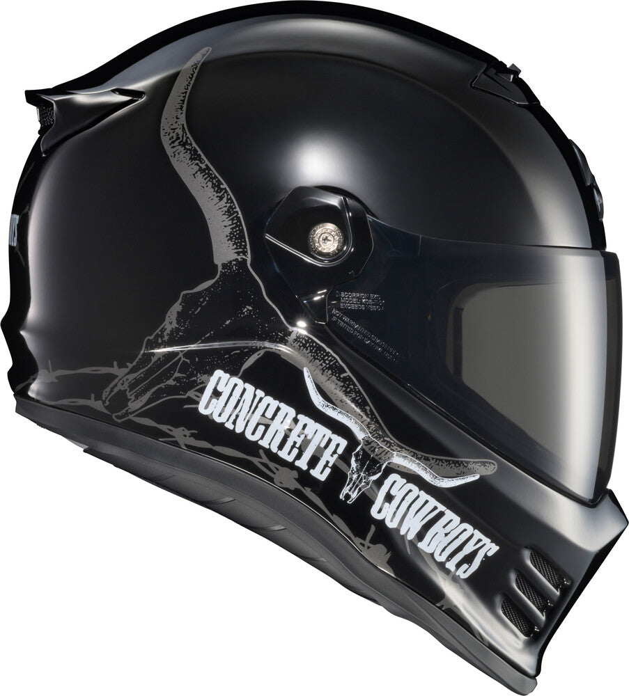 Scorpion Covert FX Concrete Cowboys Helmet