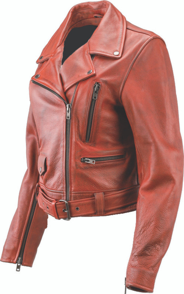 Kuryakyn Leather By River Road Arabian Spice Leather Jacket for Women