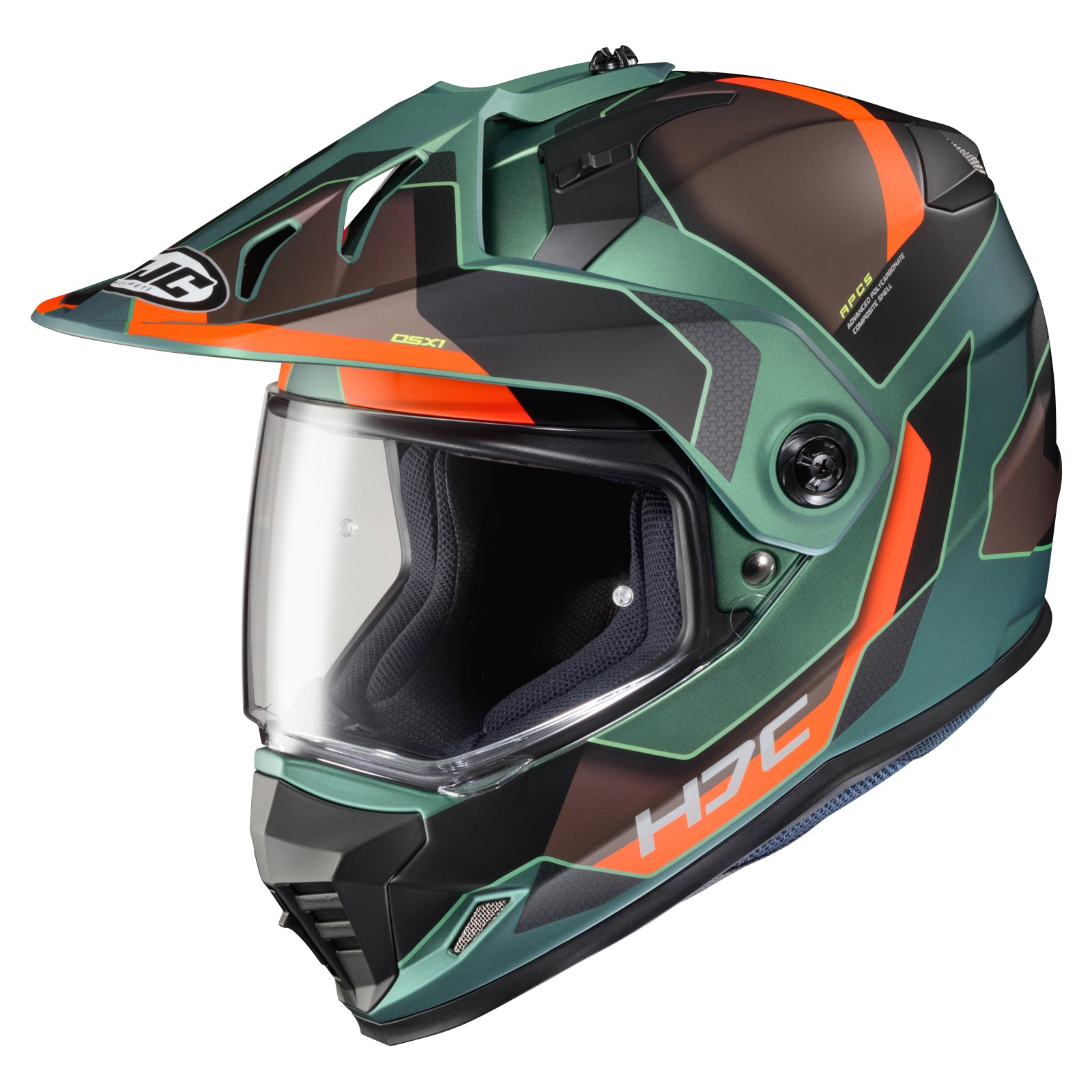 HJC DS-X1 Synergy Dual Sport Helmet with Dual Shield