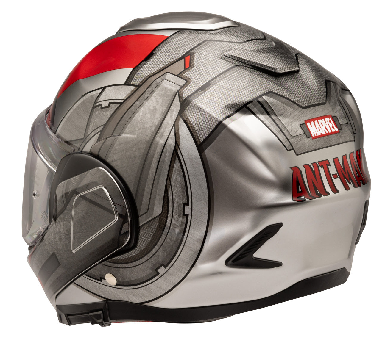 ant man motorcycle helmets HJC F100 ANT-MAN Marvel ROTATIONAL MODULAR MOTORCYCLE HELMET MC1 / S
