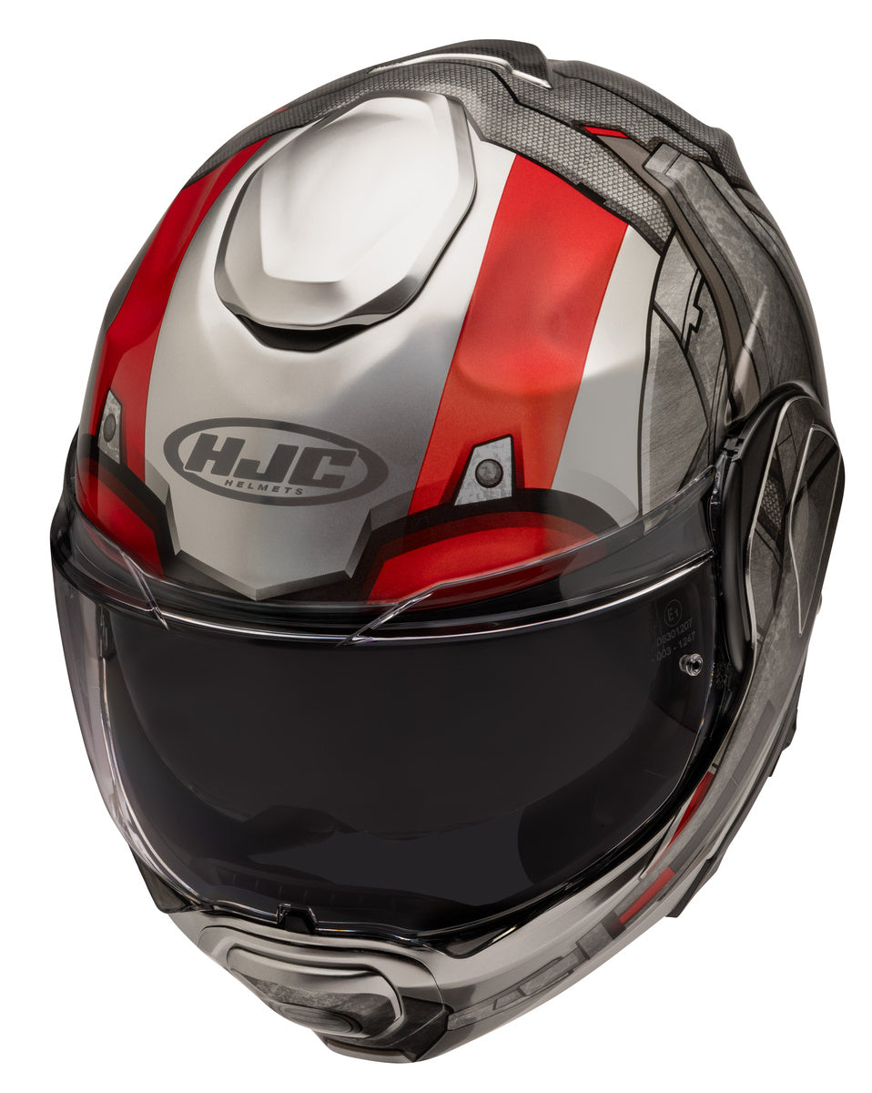best deals on hjc modular helmets HJC F100 ANT-MAN Marvel ROTATIONAL MODULAR MOTORCYCLE HELMET MC1 / S