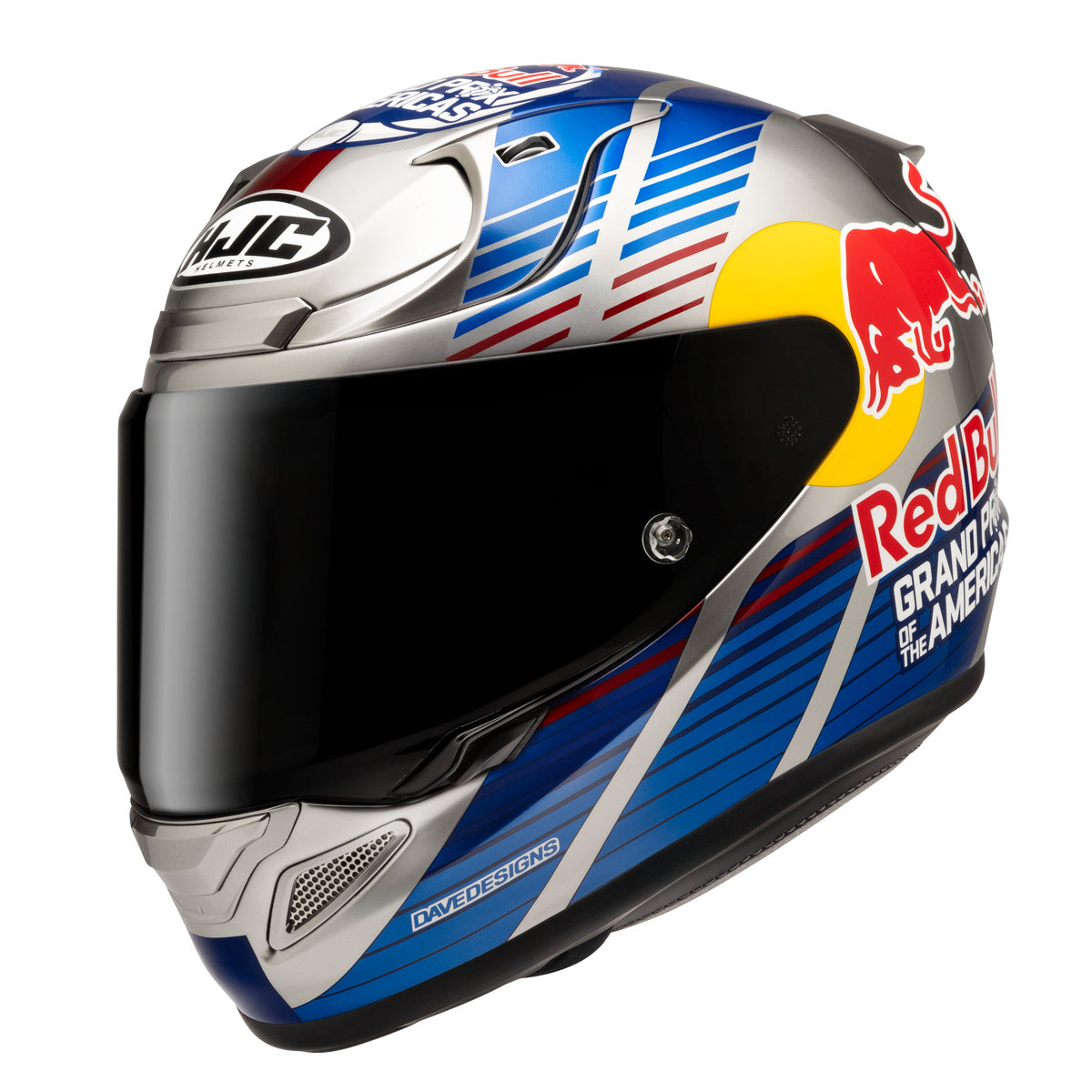 HJC RPHA 12N Red Bull Austin GP 2 Helmet