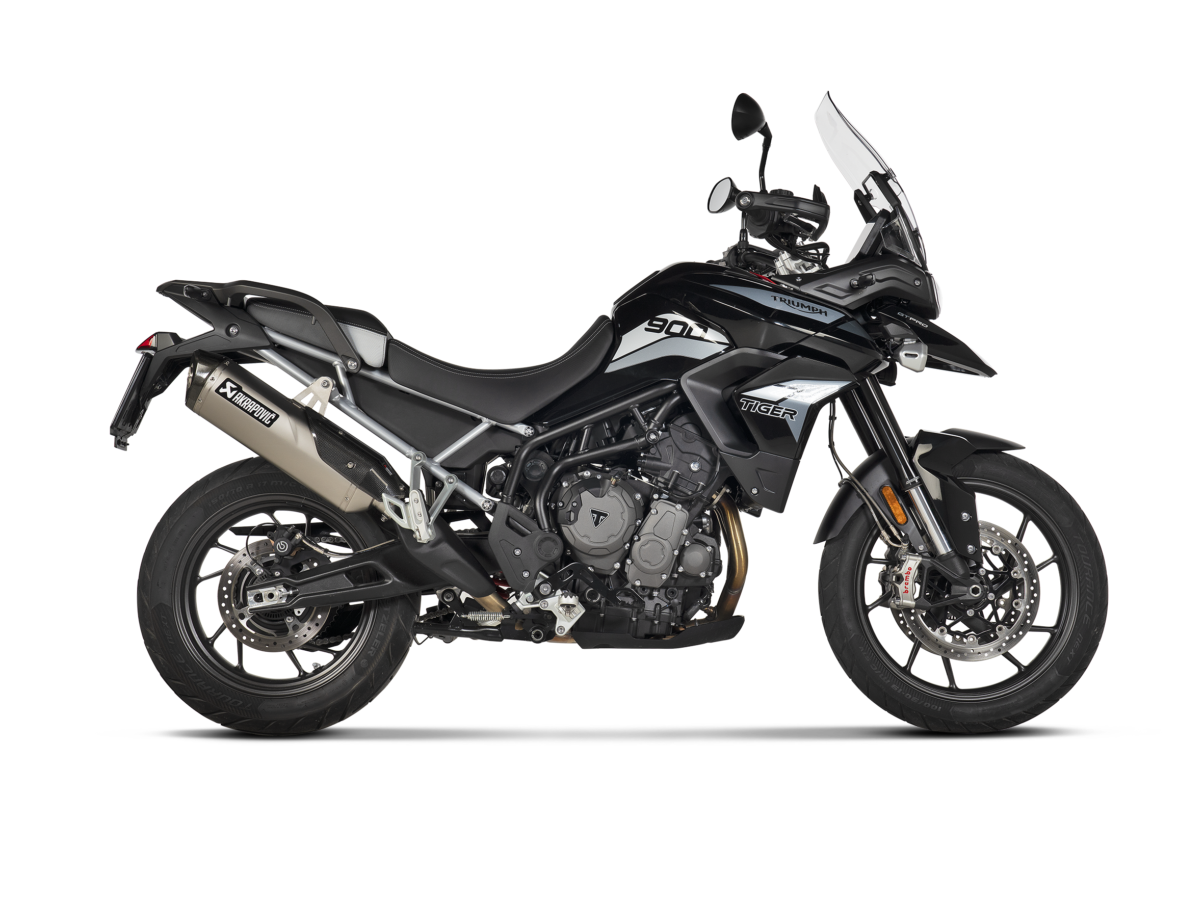 Akrapovic Slip-On Exhaust Triumph Tiger 850 / 900 / GT / Rally 2020-2023