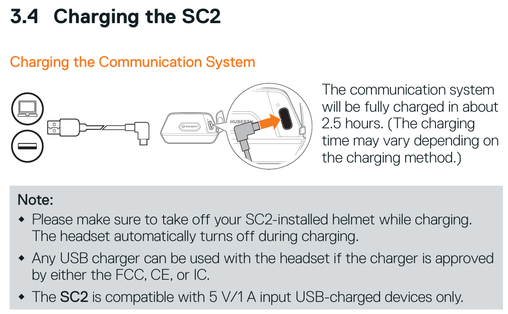 Schuberth SC2 Communication System