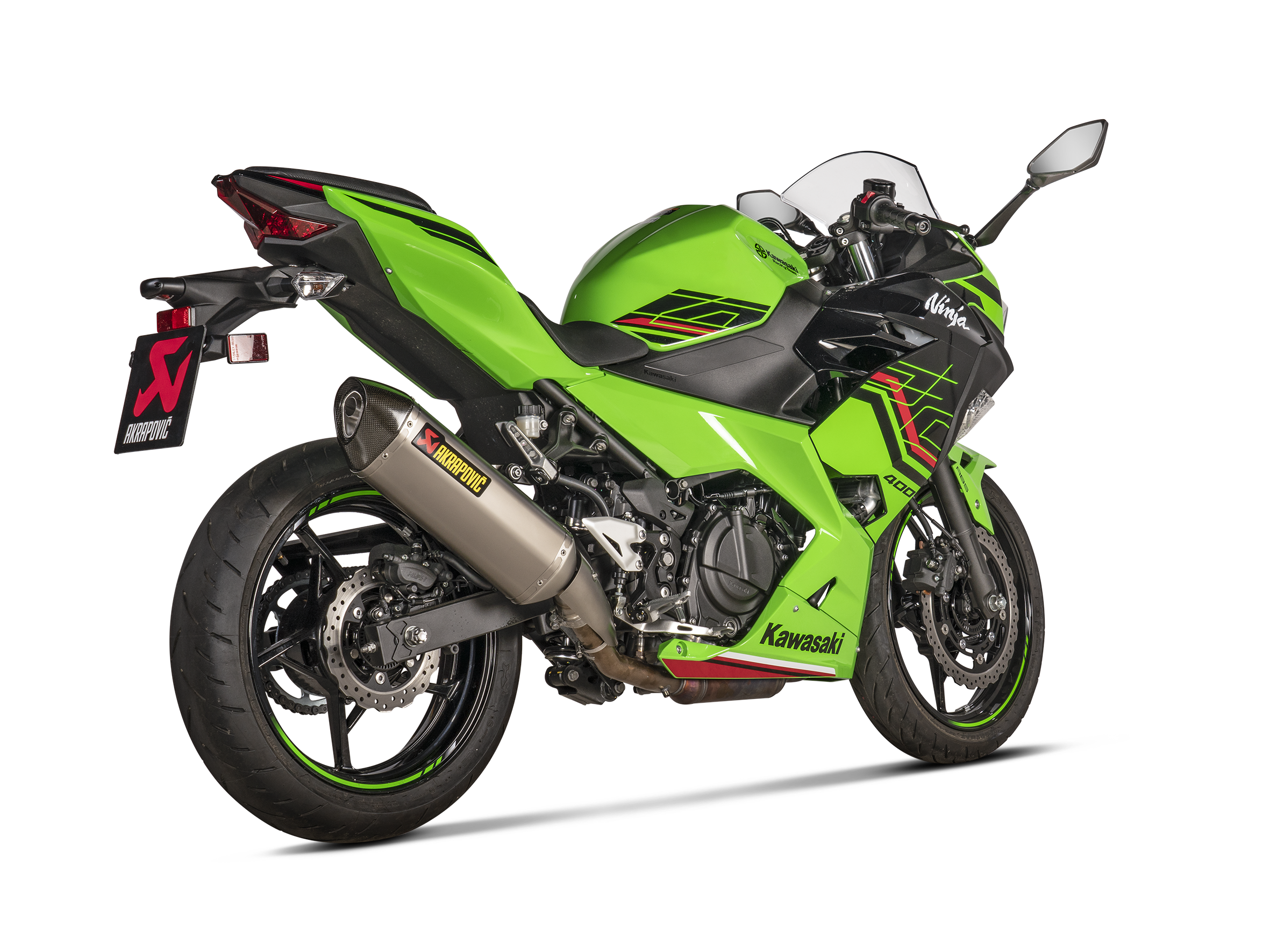 Akrapovic Homologated Slip-On Exhaust Kawasaki Ninja 400 / Z400 2018-2023