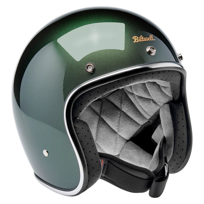 Biltwell Bonanza Metallic Sierra Green Helmet