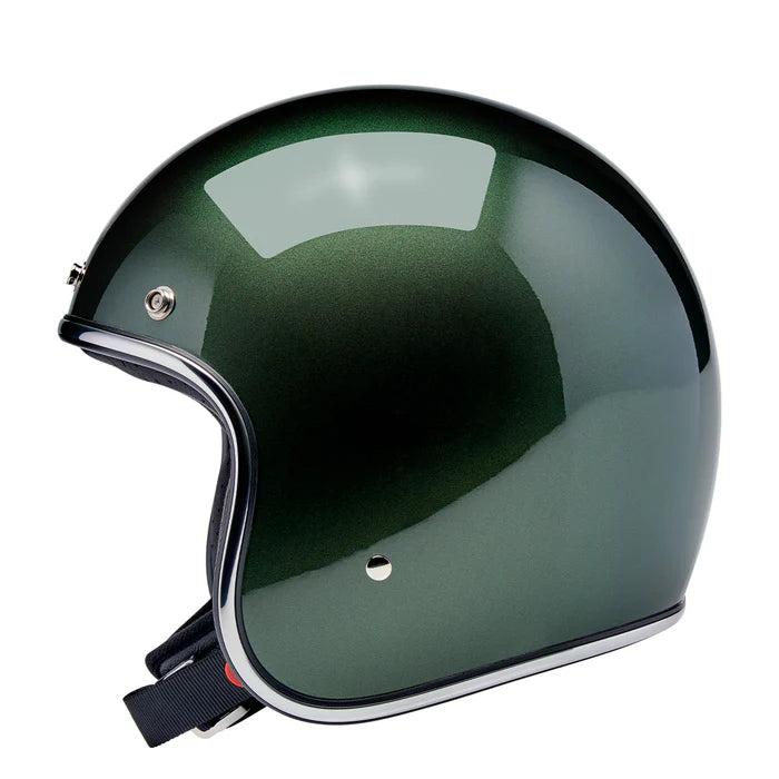 Biltwell Bonanza Metallic Sierra Green Helmet