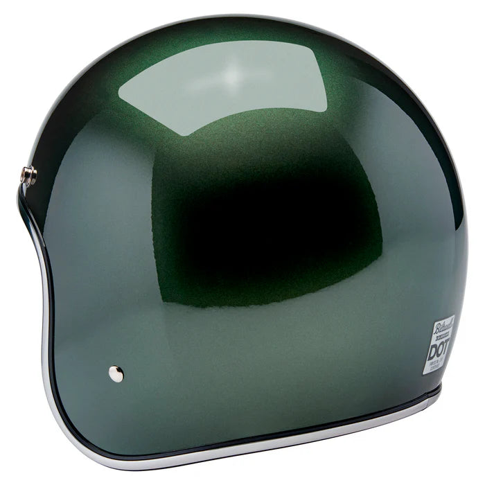 Biltwell Bonanza Metallic Sierra Green Helmet