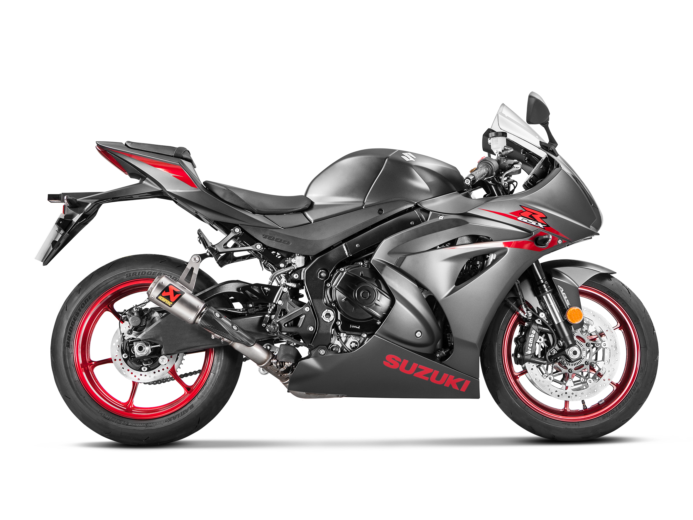 Akrapovic GP Slip-On Exhaust Suzuki GSXR 1000 / R 2017-2025