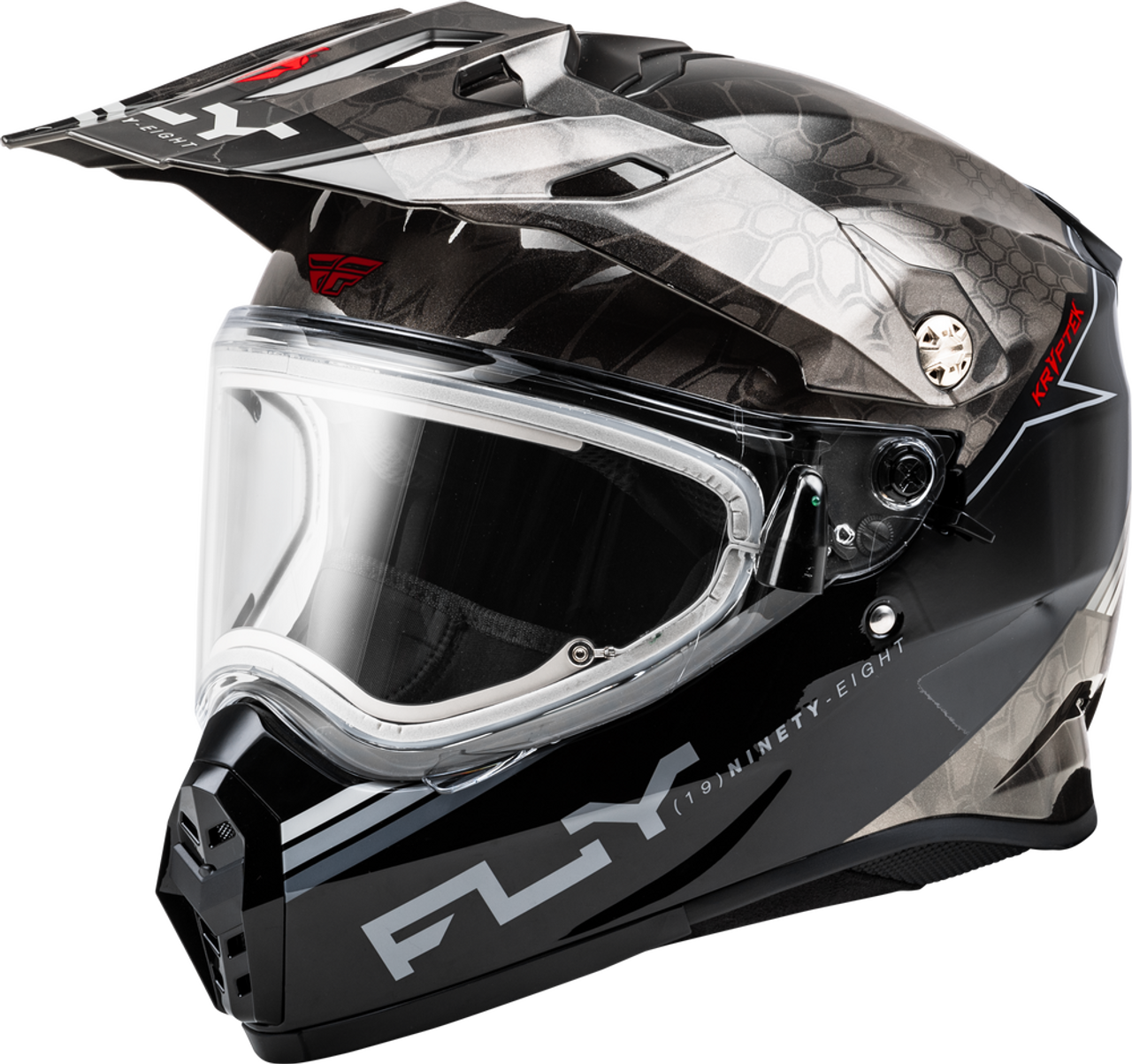 Fly Racing Trekker CW Conceal Electric Shield Helmet