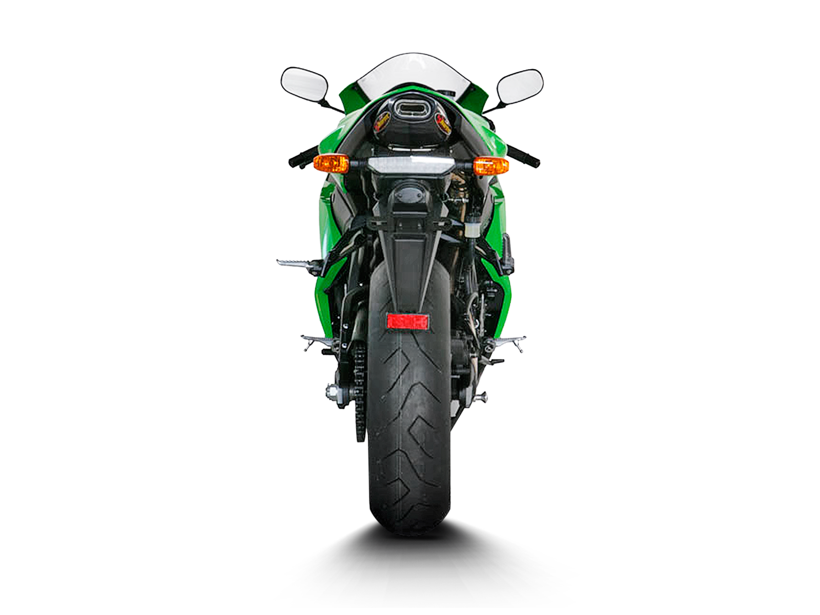 Akrapovic Slip-On Exhaust Kawasaki ZX-6R 2007-2008