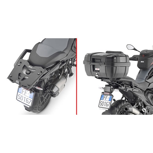 Givi SRA5143 Aluminum Top Case Rack BMW F850GS Adventure / F950GS Adventure