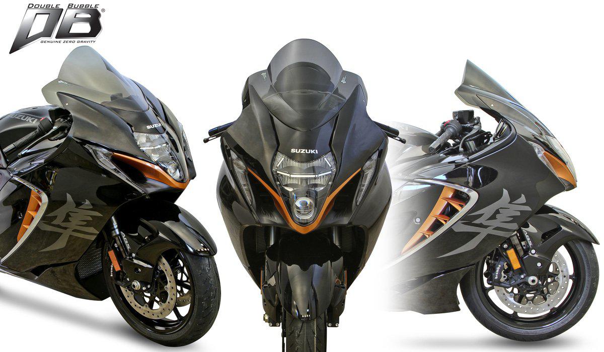 Zero Gravity Double Bubble Windscreen Suzuki Hayabusa 2022-2026