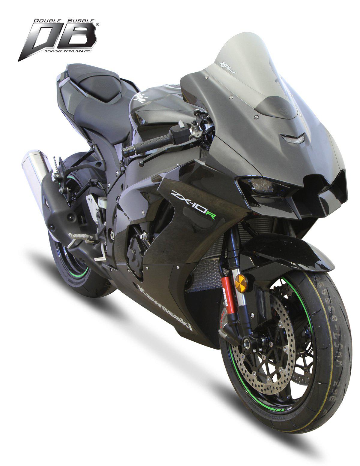 Zero Gravity Double Bubble Windscreen Kawasaki ZX10R / RR 2021-2025