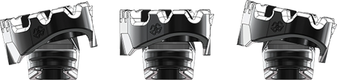 Gilles Tooling Tech-X Enduro Footpegs Suzuki Vstrom 650 / 1000  2004-2024