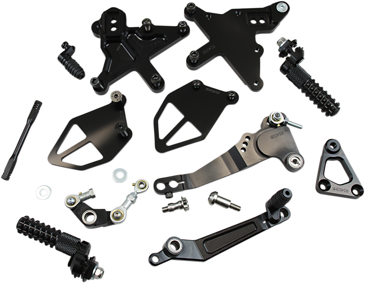 Vortex V3 2.0 Rearset Kawasaki ZX10R / RR