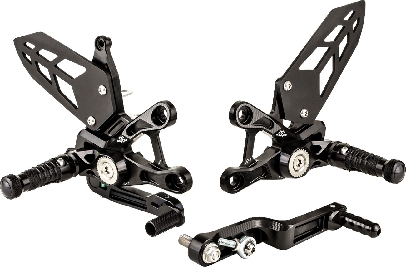 Gilles Tooling MUE2 Rearsets Suzuki GSXR1000 / GSXR1000R 2017-2025