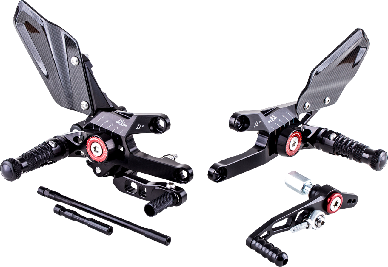 Gilles Tooling MUE2 Rearsets Honda CBR1000RR 2019-2026
