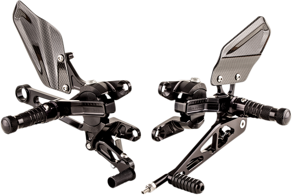 Gilles Tooling VCR38GT Rearsets Aprilia RSV4 1100 / Tuono 1100 2017-2021