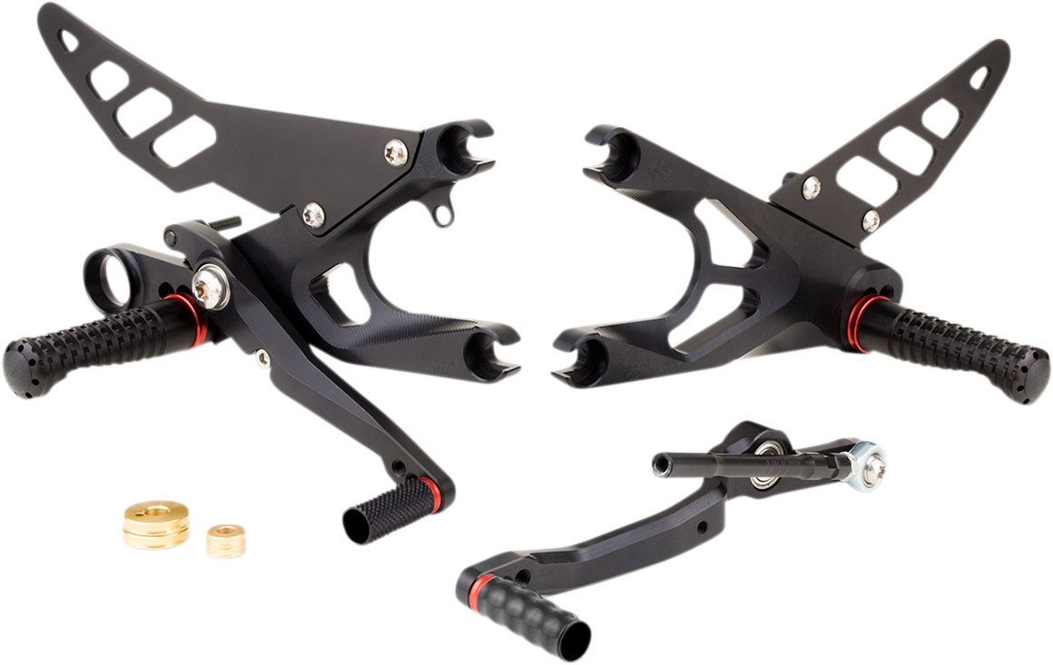 Gilles Tooling FXR Rearsets Yamaha R6 2017-2020