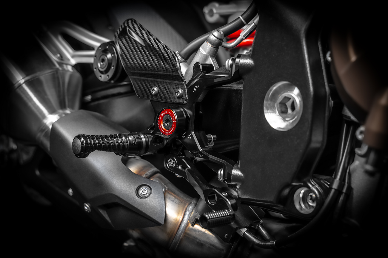 Gilles Tooling MUE2 Rearsets BMW S1000R / M1000R 2021-2026