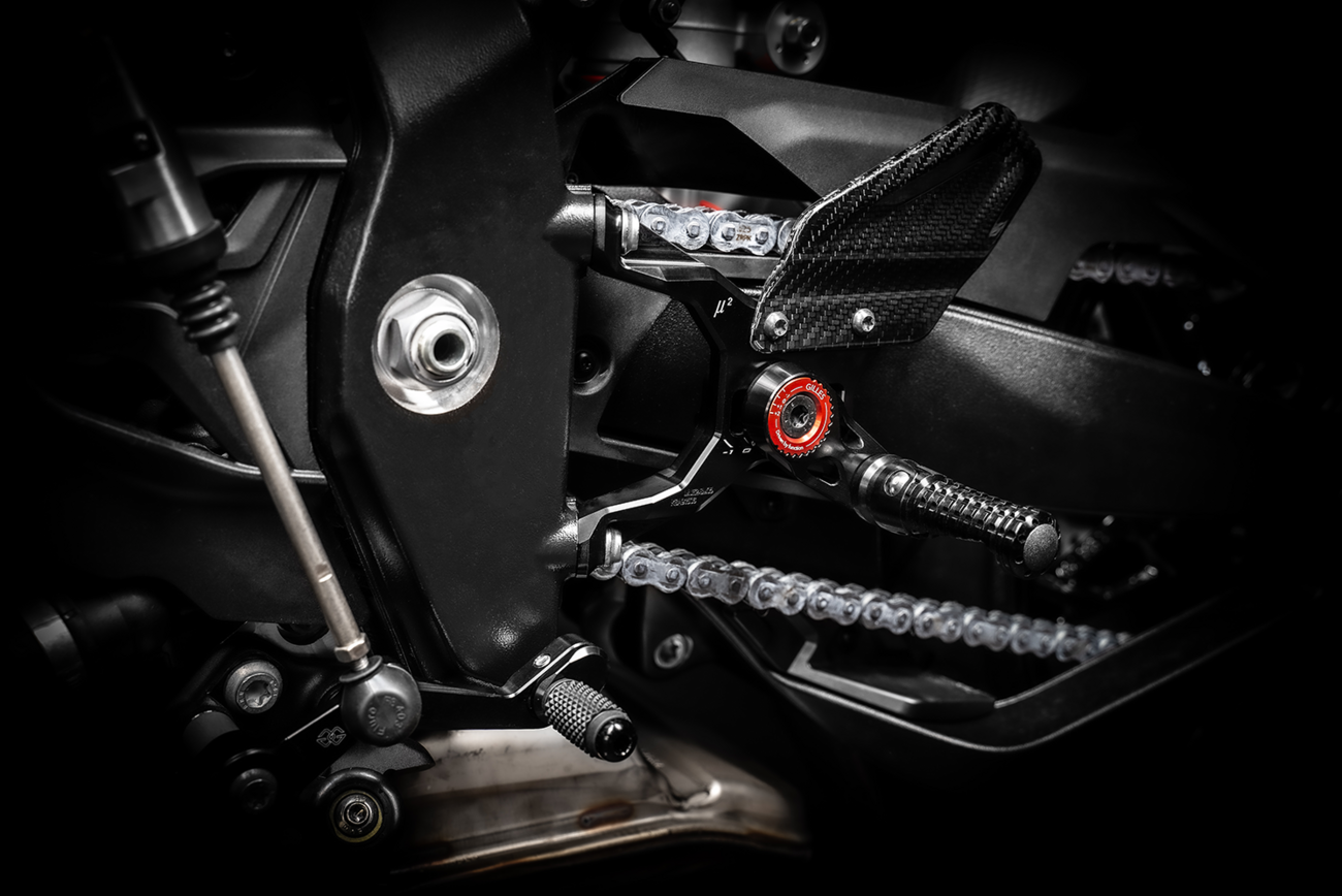 Gilles Tooling MUE2 Rearsets BMW S1000R / M1000R 2021-2026