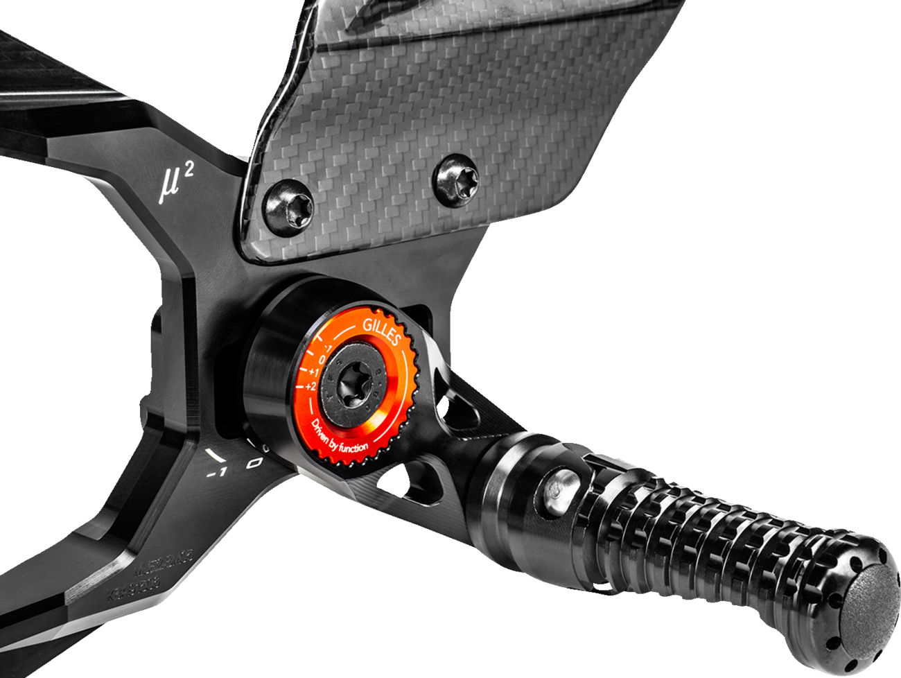 Gilles Tooling MUE2 Rearsets BMW S1000R / M1000R 2021-2026
