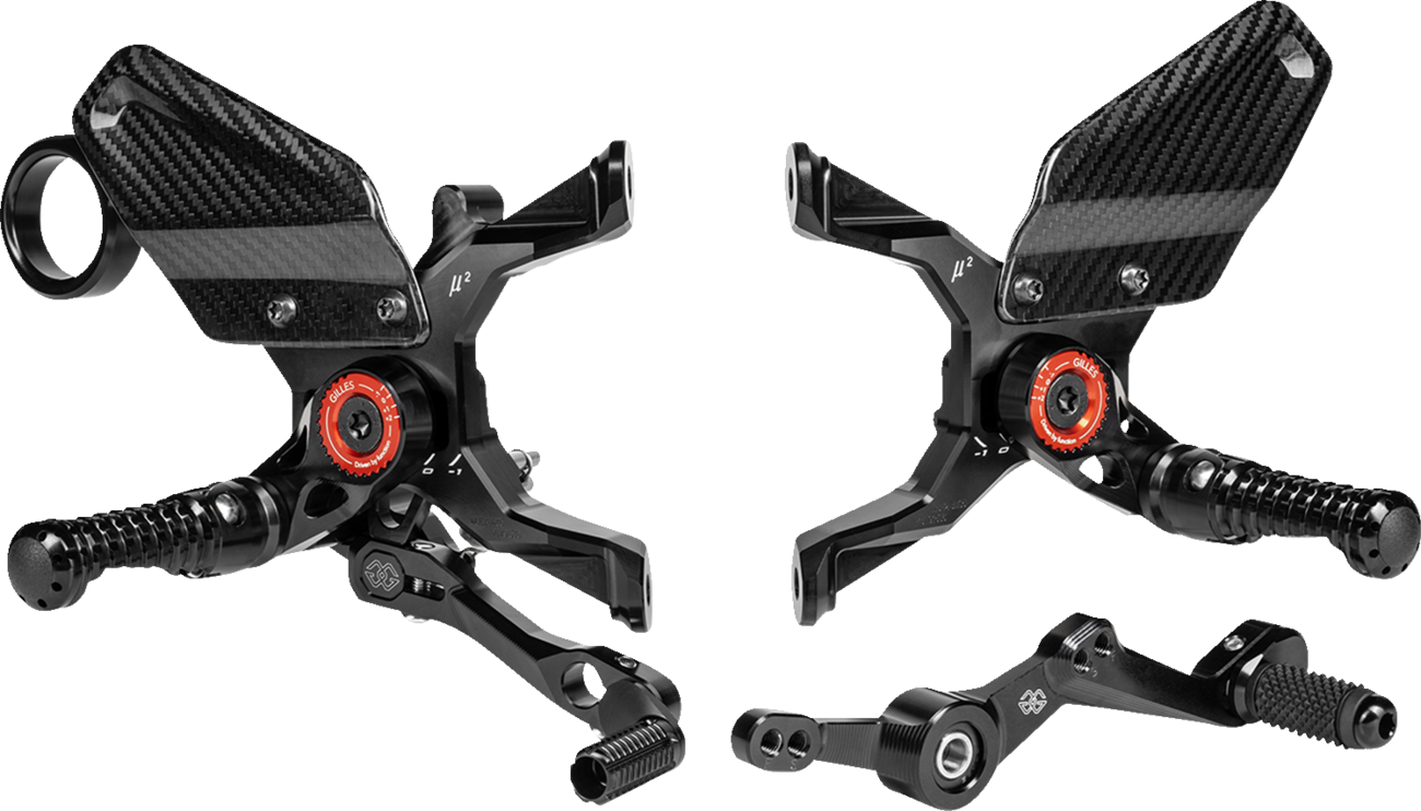 Gilles Tooling MUE2 Rearsets BMW S1000R / M1000R 2021-2026