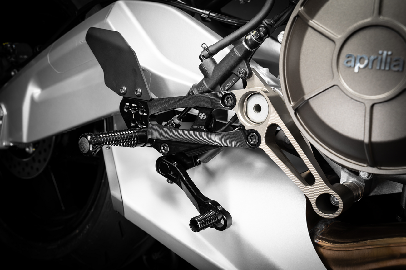 Gilles Tooling FXR Rearsets Aprilia RS 660 / Tuono 660 2021-2026