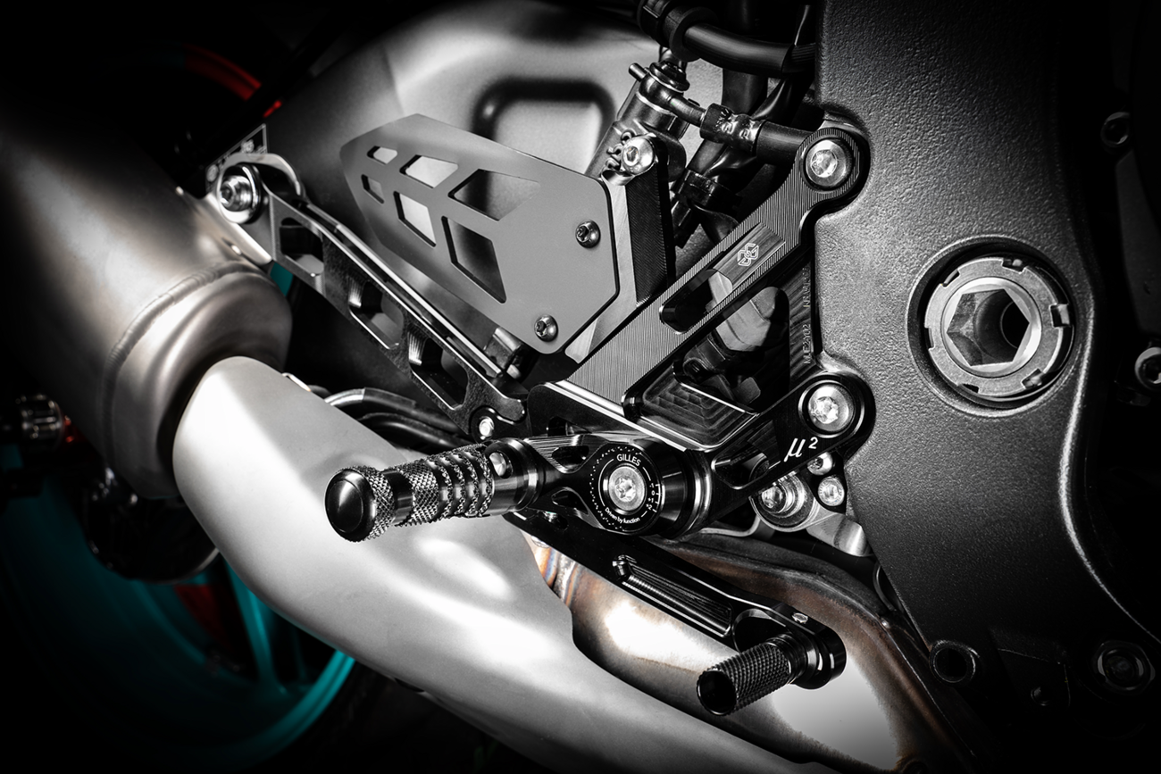 Gilles Tooling MUE2 Rearsets Yamaha MT-10 / SP 2022-2026