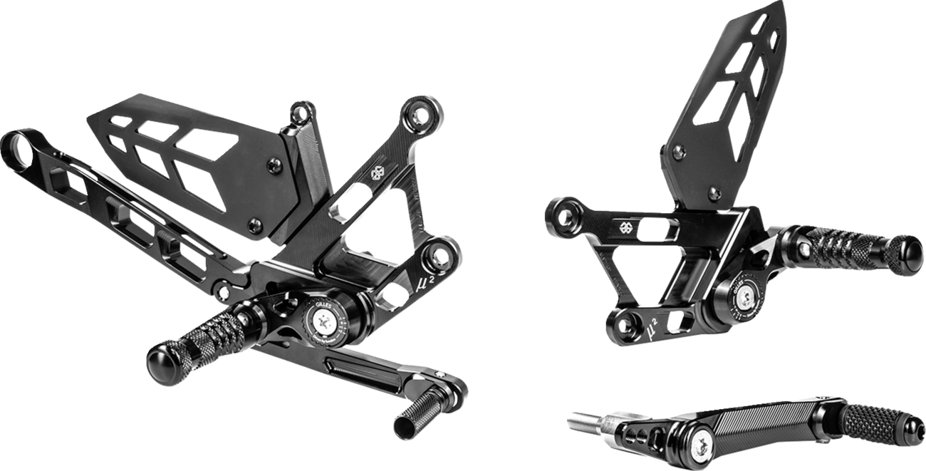 Gilles Tooling MUE2 Rearsets Yamaha MT-10 / SP 2022-2026