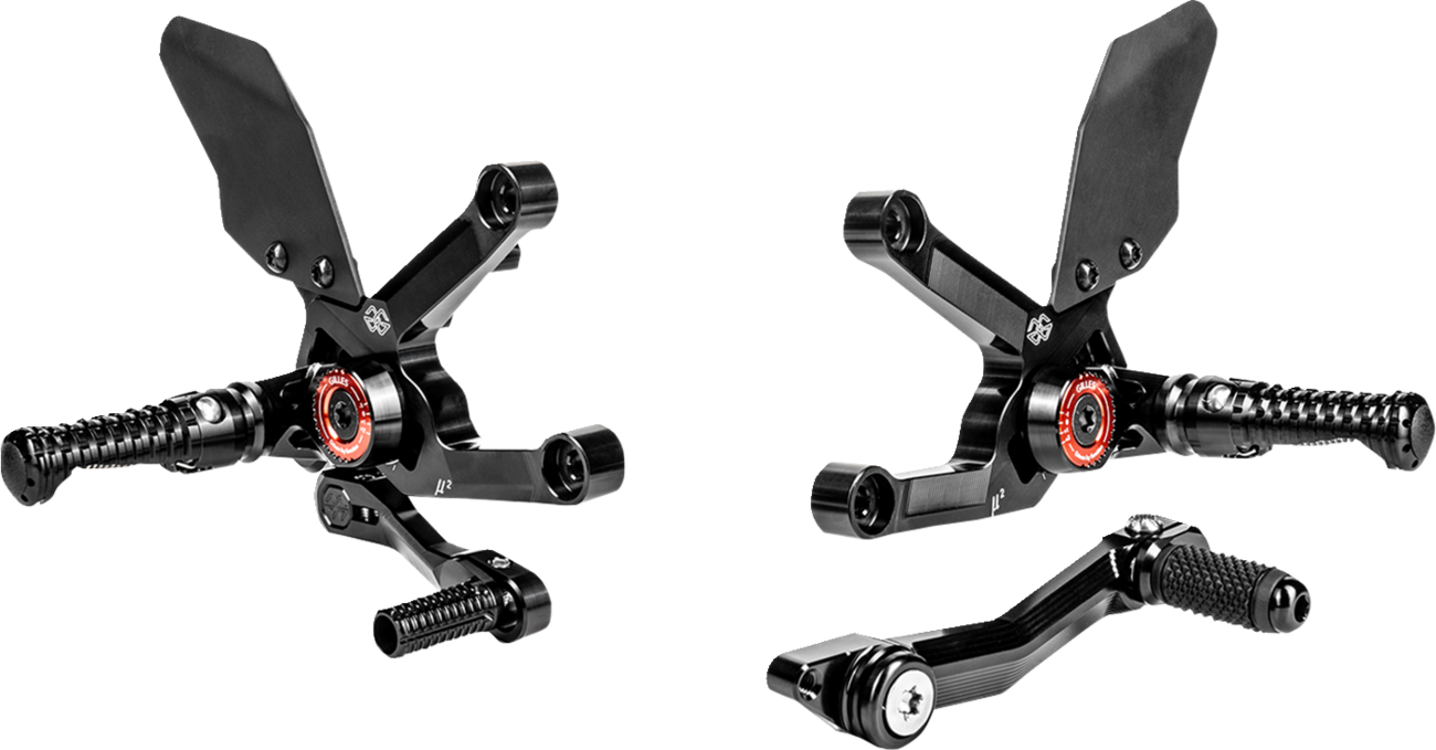 Gilles Tooling MUE2 Rearsets Triumph Speed Triple 1200 RR / RS 2021-2026