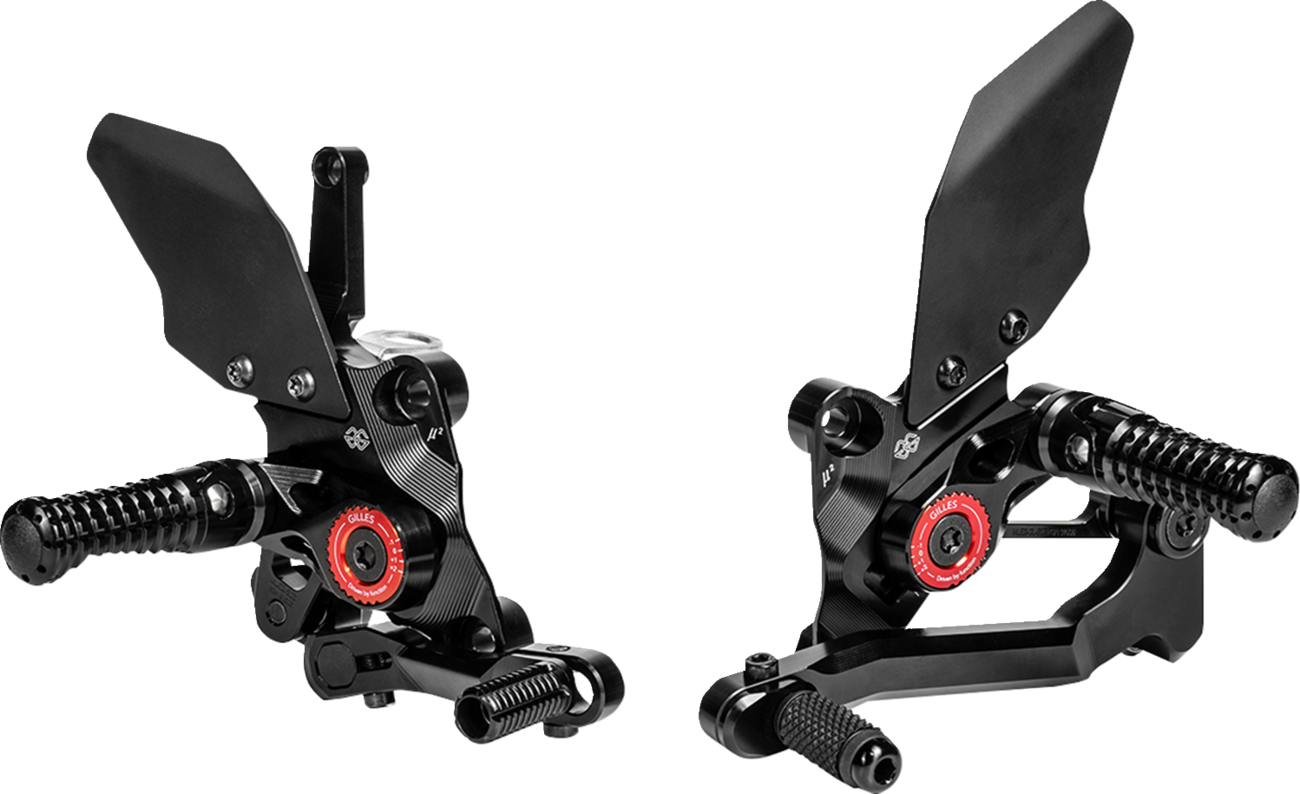 Gilles Tooling MUE2 Rearsets Suzuki Hayabusa 2022-2024