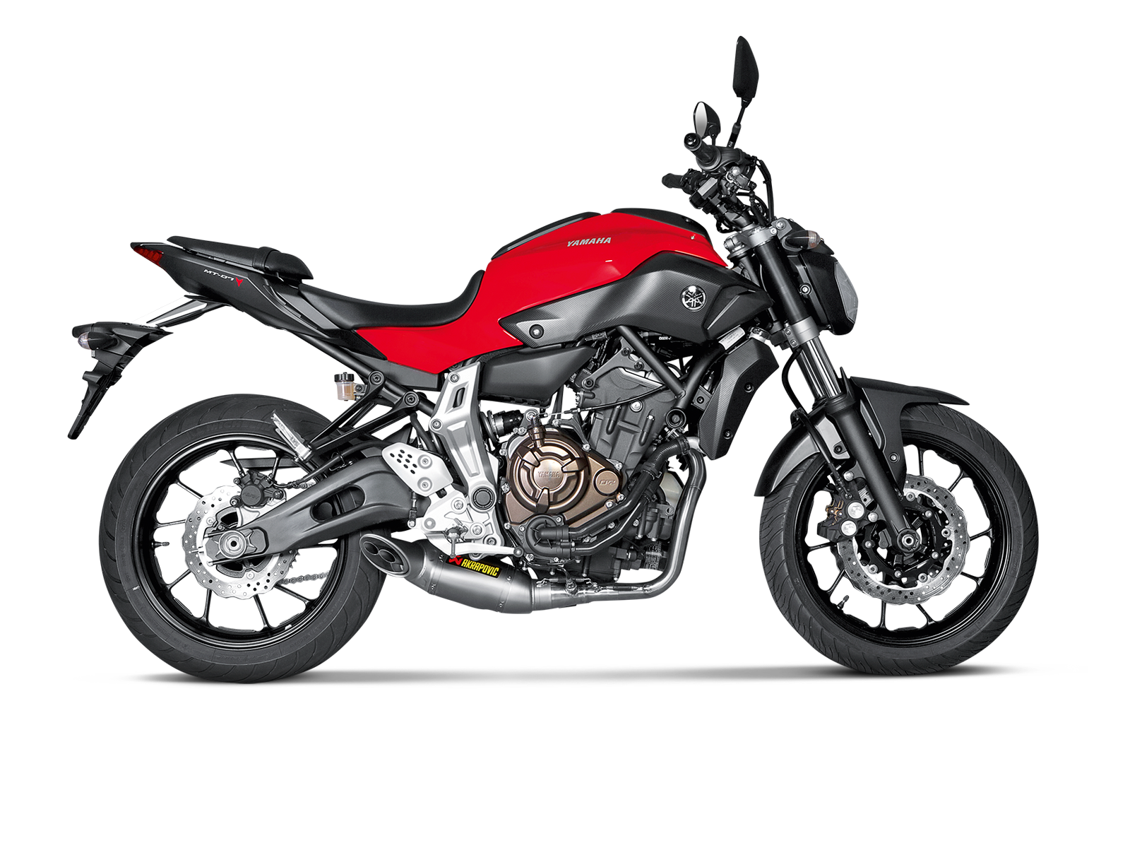Akrapovic Racing Exhaust System Yamaha FZ-07 2015-2016