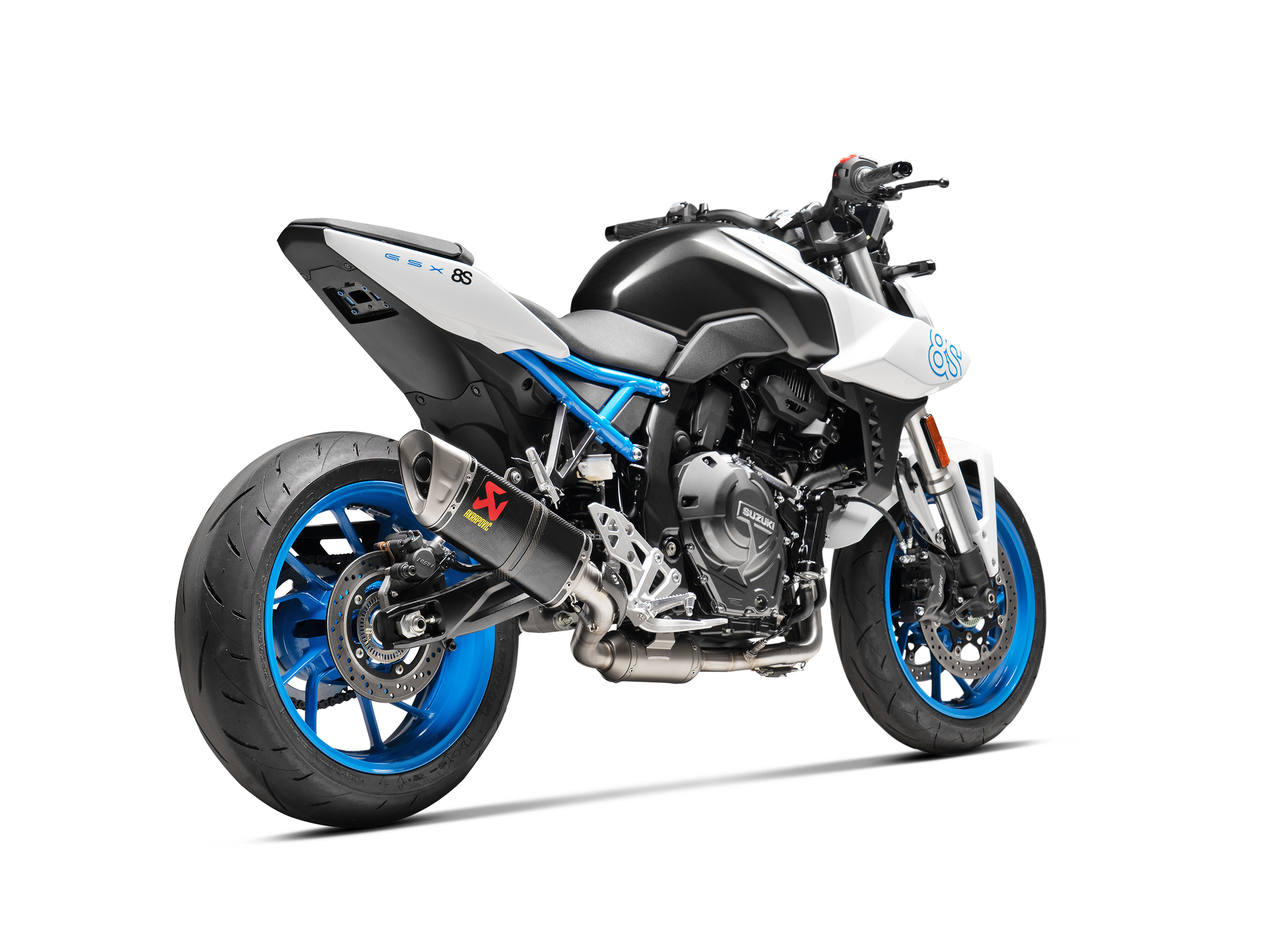 Akrapovic Racing Line Exhaust System for 2023 - 2024 Suzuki GSX-8R & GSX-8S