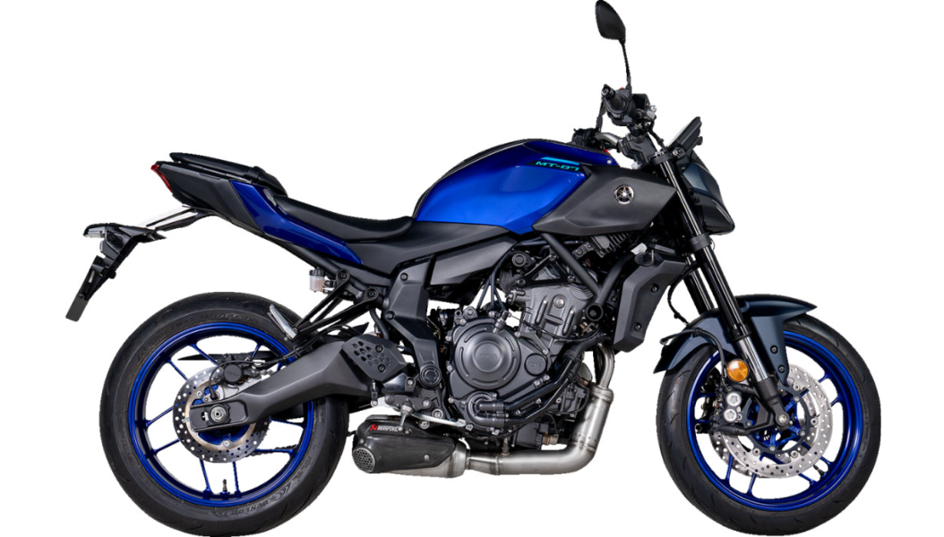 AKRAPOVIC Racing Line Exhaust System 2021-2025 Yamaha MT-07