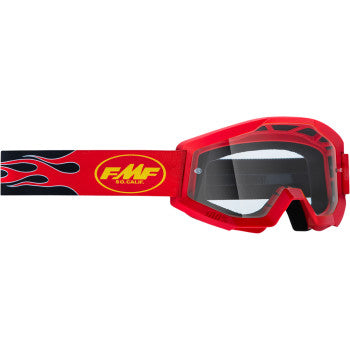 FMF Powercore Goggles with Clear Lens