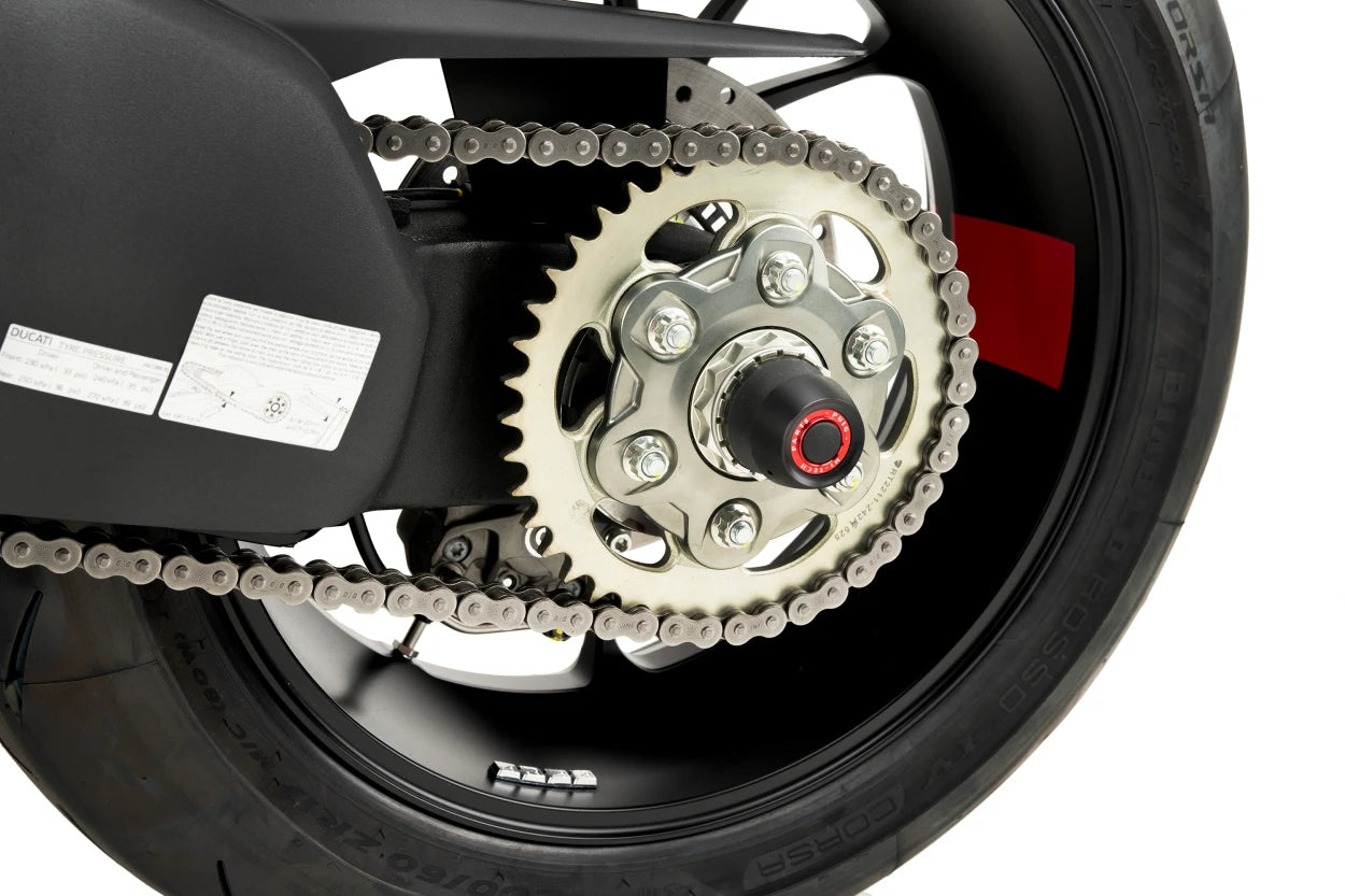 Puig PHB19 Rear Axle Sliders Ducati Monster / Multistrada / Panigale / Streetfighter / XDiavel 2014-2025