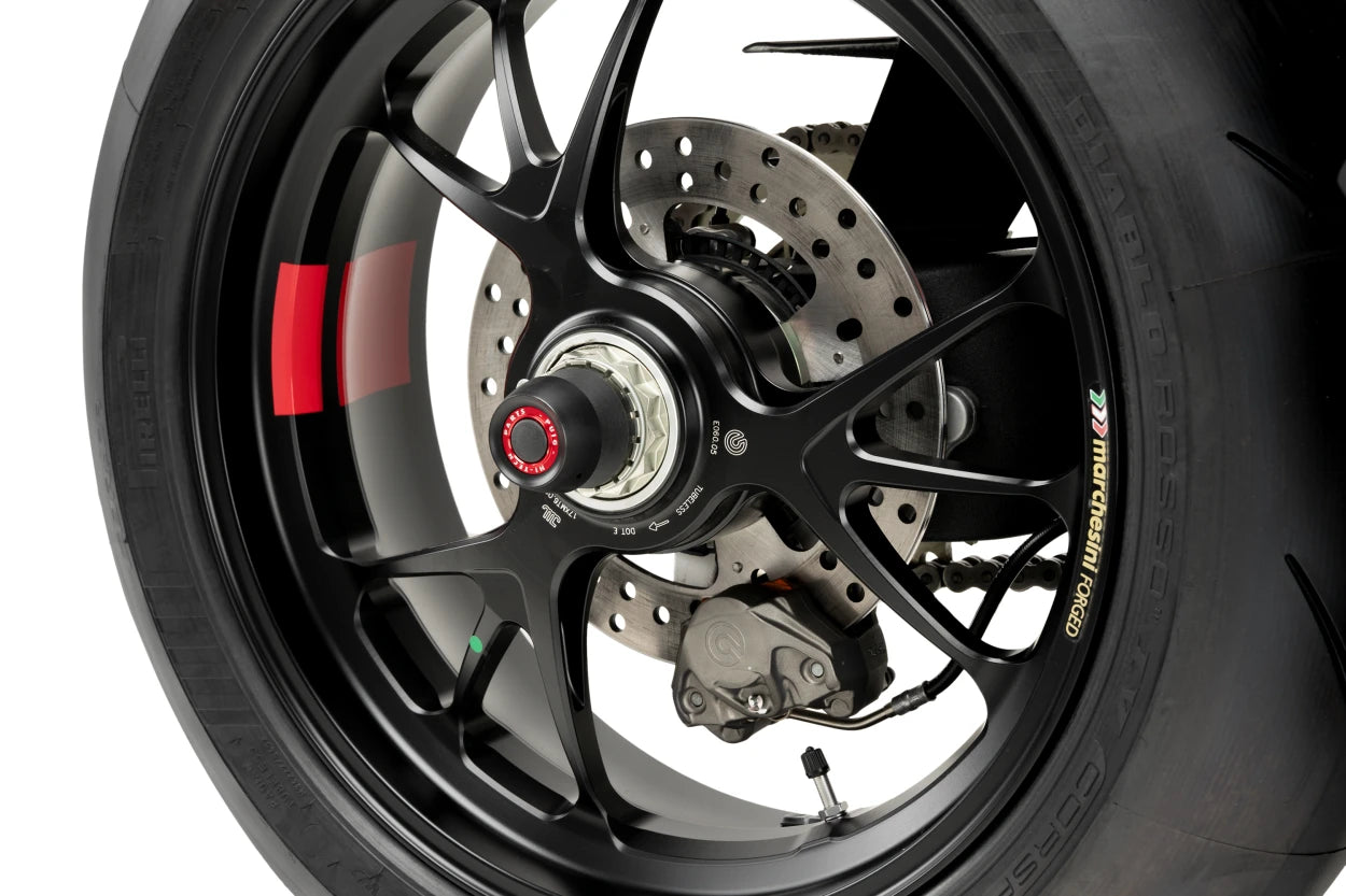 Puig PHB19 Rear Axle Sliders Ducati Monster / Multistrada / Panigale / Streetfighter / XDiavel 2014-2025