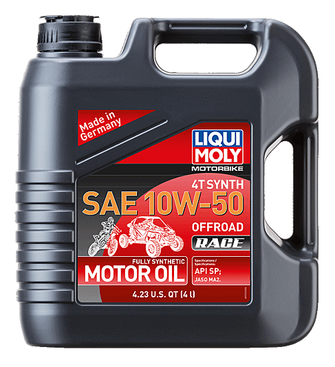 Liqui Moly 4T Synthetic Off Road Race Engine Oil - 10W-50