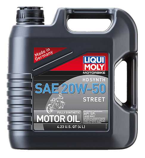 Liqui Moly HD Synthetic Street Engine Oil - 20W-50