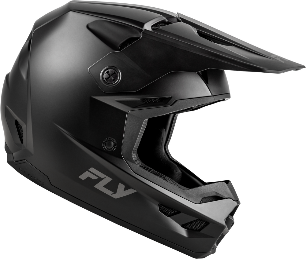 Fly Racing Kinetic Matte Black Helmet