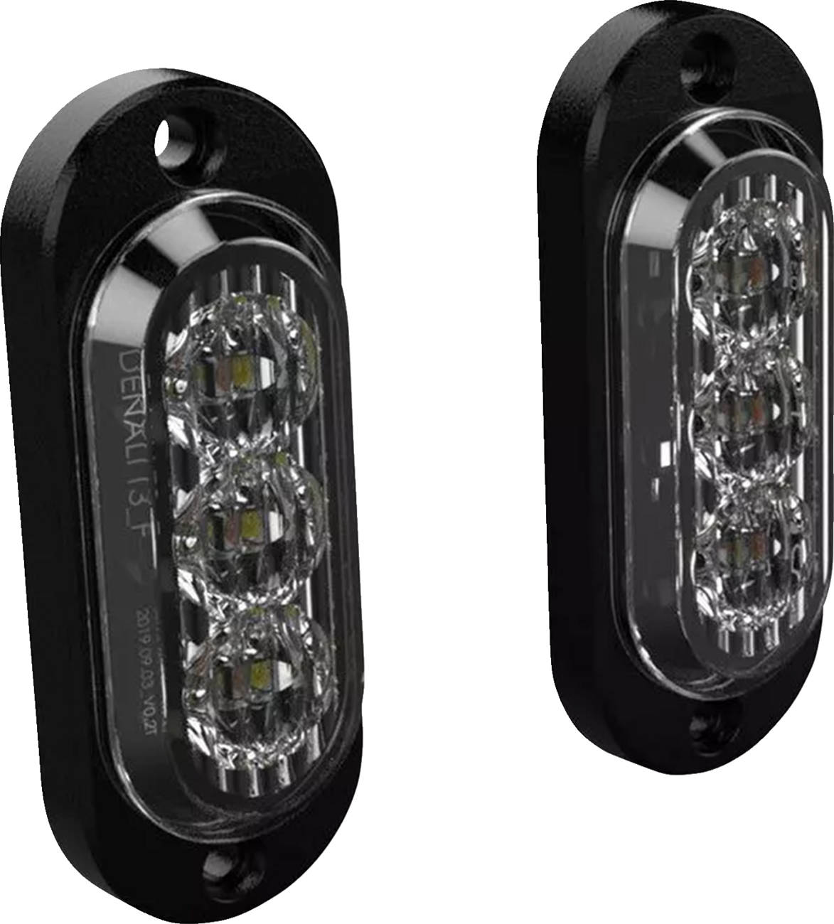 Denali T3 Switchback LED Front Turn Signal Pods