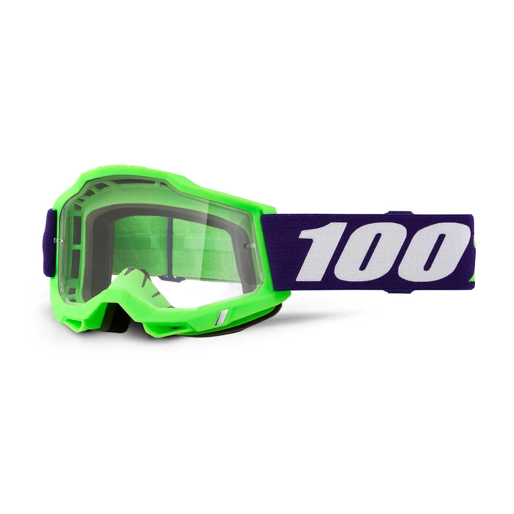 100% Accuri 2 Satisfy Goggles With Clear Lens