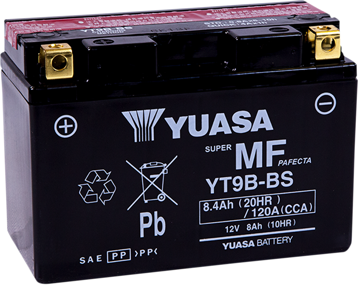 Yuasa YT9B-BS AGM Battery