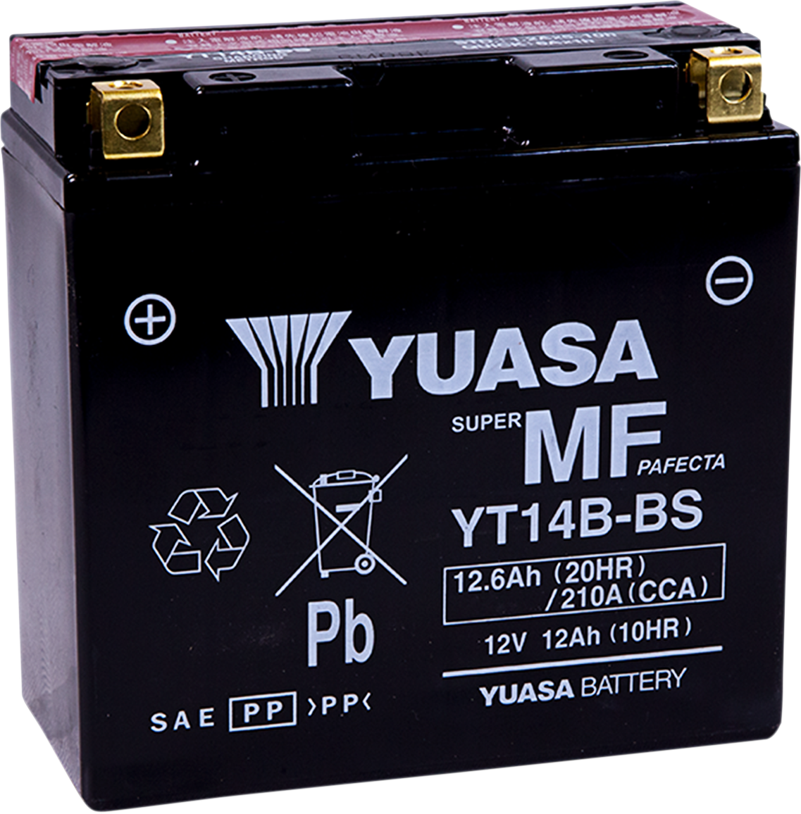 Yuasa YT14B-BS AGM Battery