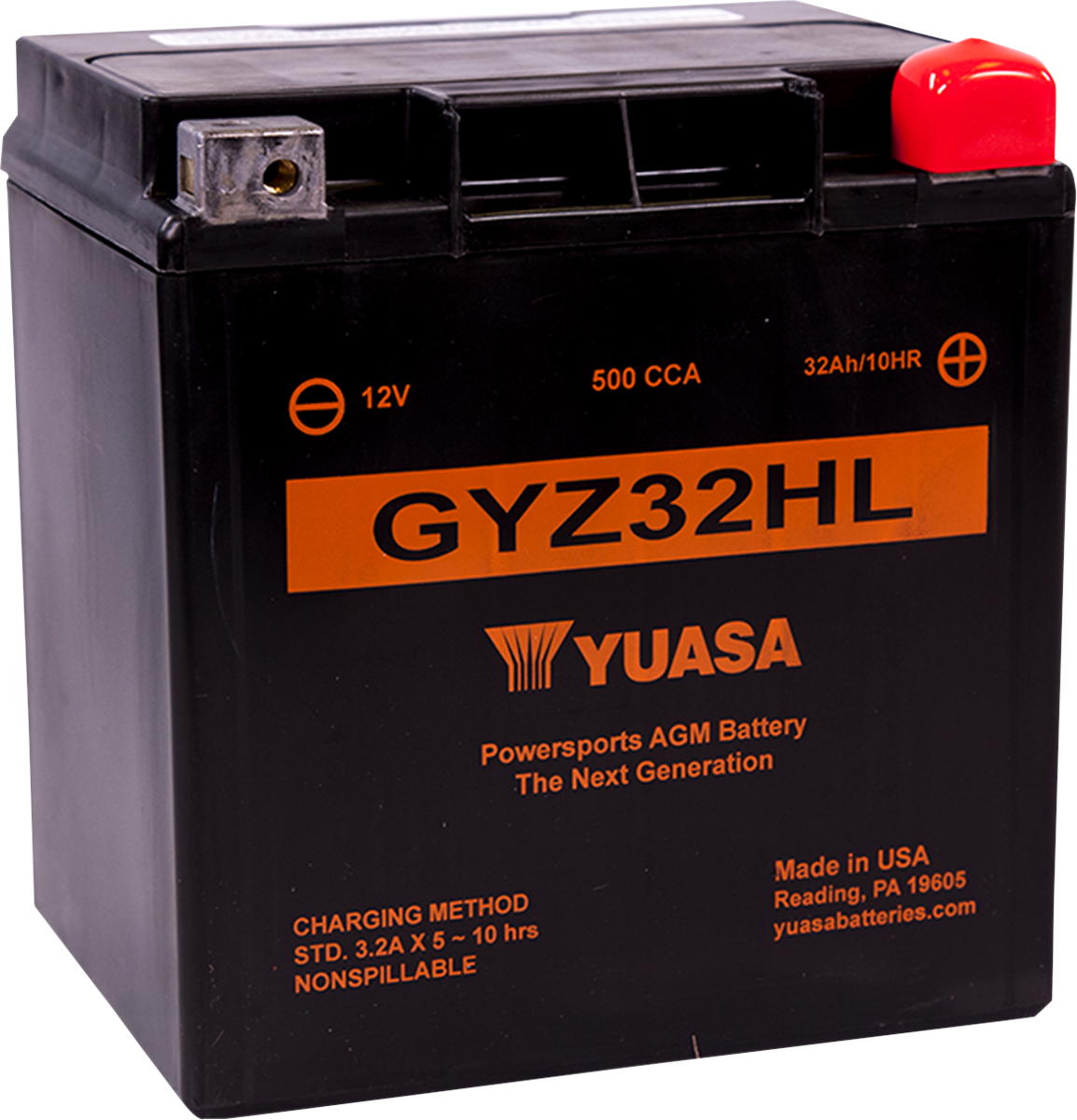 Yuasa GYZ32HL Factory Activated AGM Battery