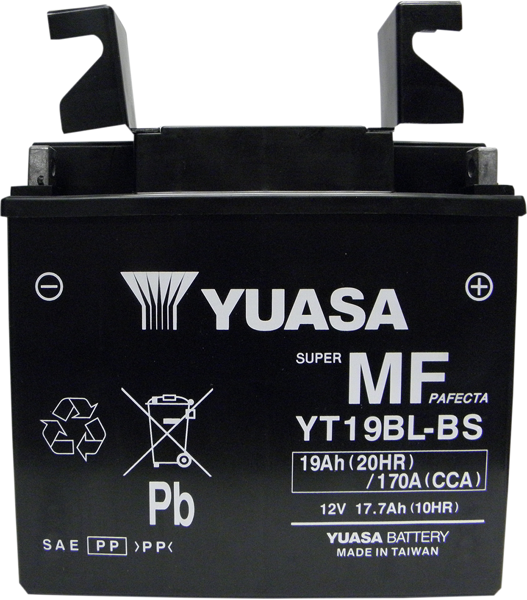 Yuasa YT19BL-BS AGM Battery