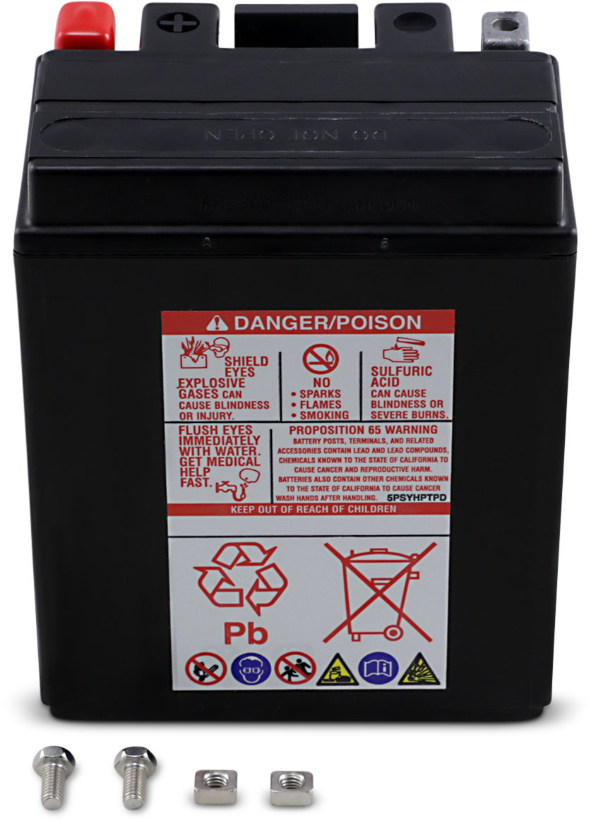 Yuasa YTX14L Factory Activated AGM Battery